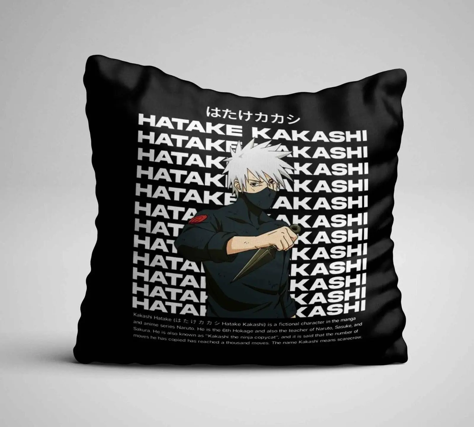 Naruto Sensei Cushion For Anime Hatake Kakash Fans