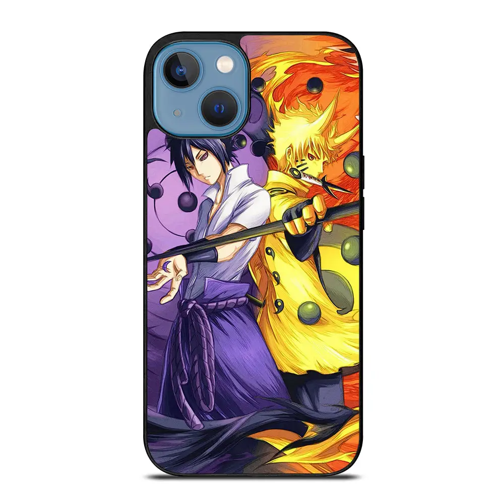 NARUTO VS SASUKE ANIME 3 iPhone 13 Case Cover