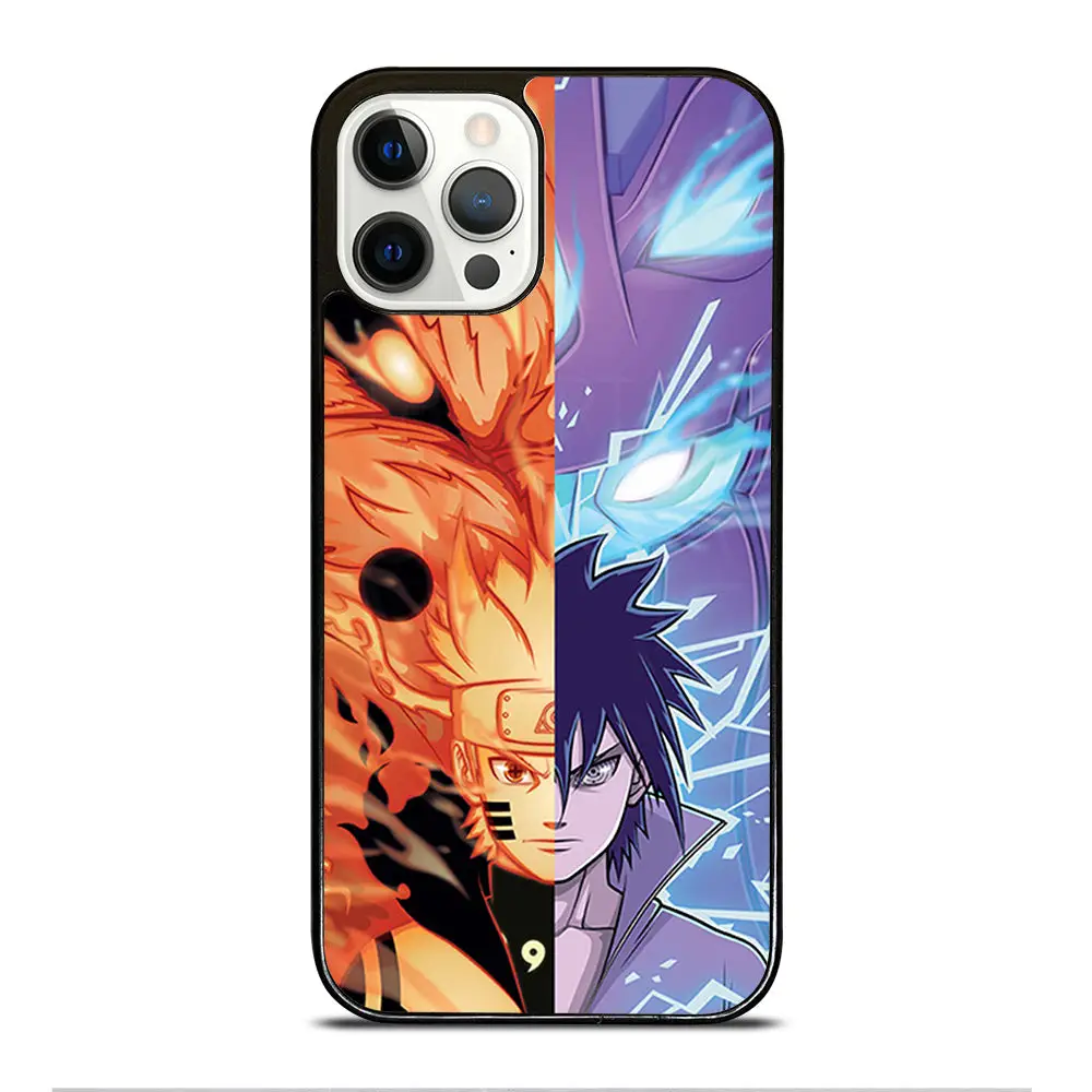 NARUTO VS SASUKE ANIME iPhone 12 Pro Case Cover