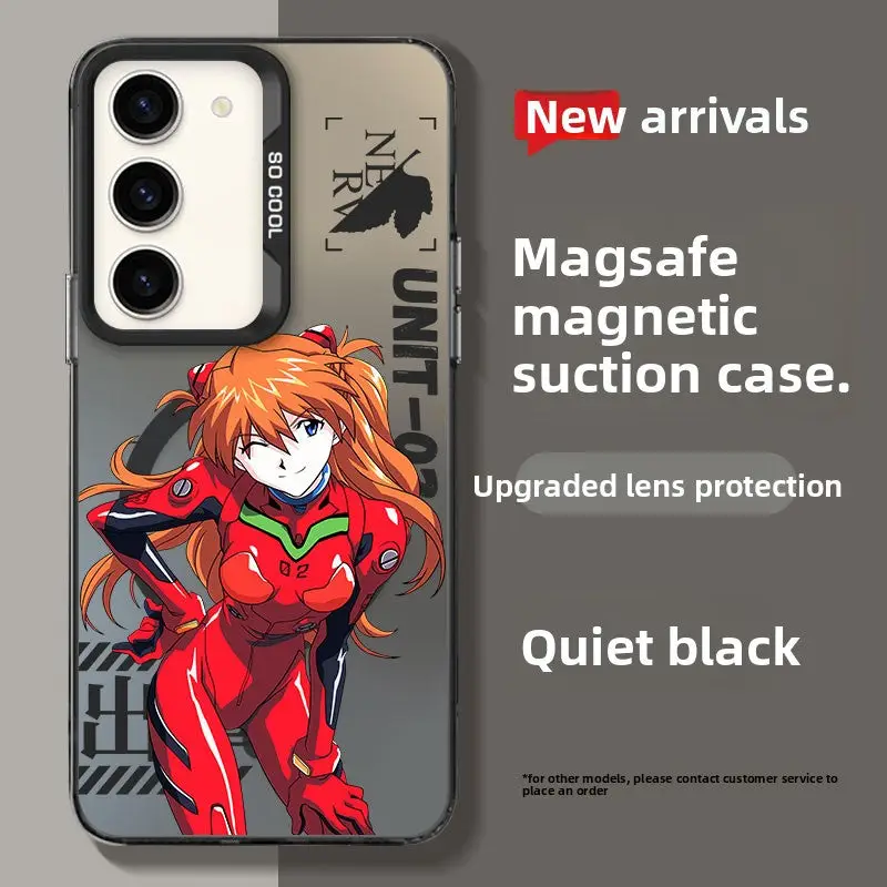 Neon Genesis Evangelion Asuka Langley Soryu Magsafe Phone Case For Samsung