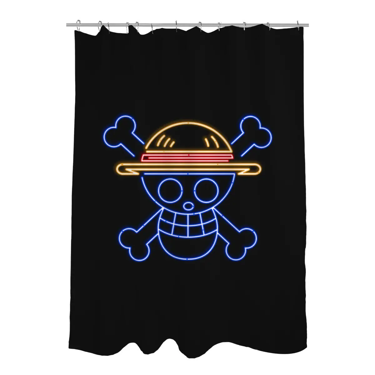 Neon Hat Shower Curtains
