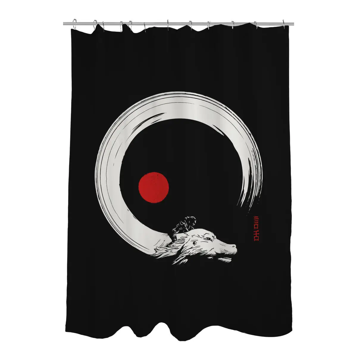 Never Ending Inks Shower Curtains