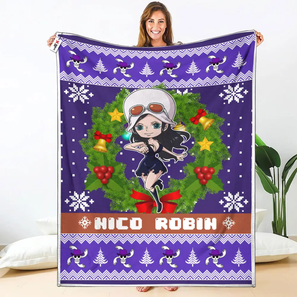 Nico Robin Blanket Custom Anime