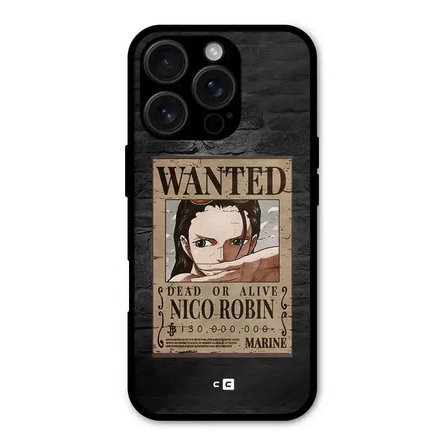 Nico Robin Wanted Shockproof Hybrid Protection Back Case Cover