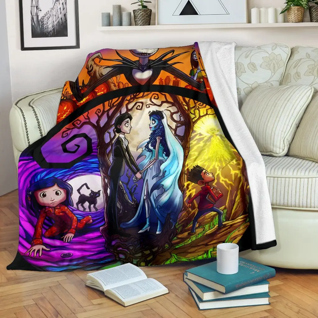 Nightmare Before Christmas Blanket 2