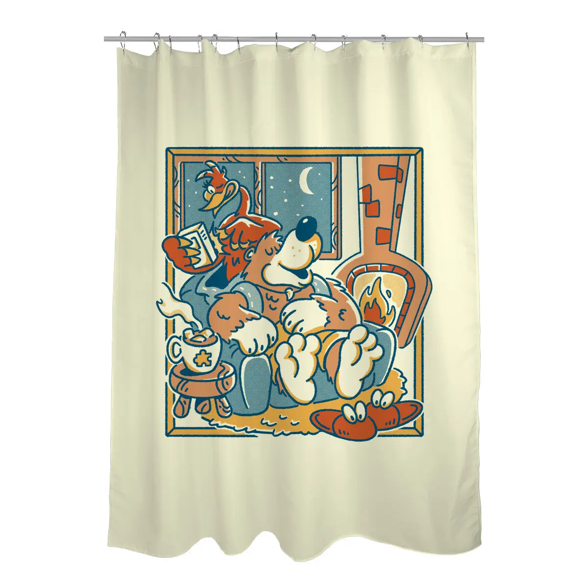 Nighty Night Shower Curtains