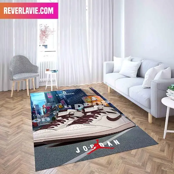 Nike A Ma Maniere x Air Jordan 1 High OG Airness Sneaker Rug Home Decor