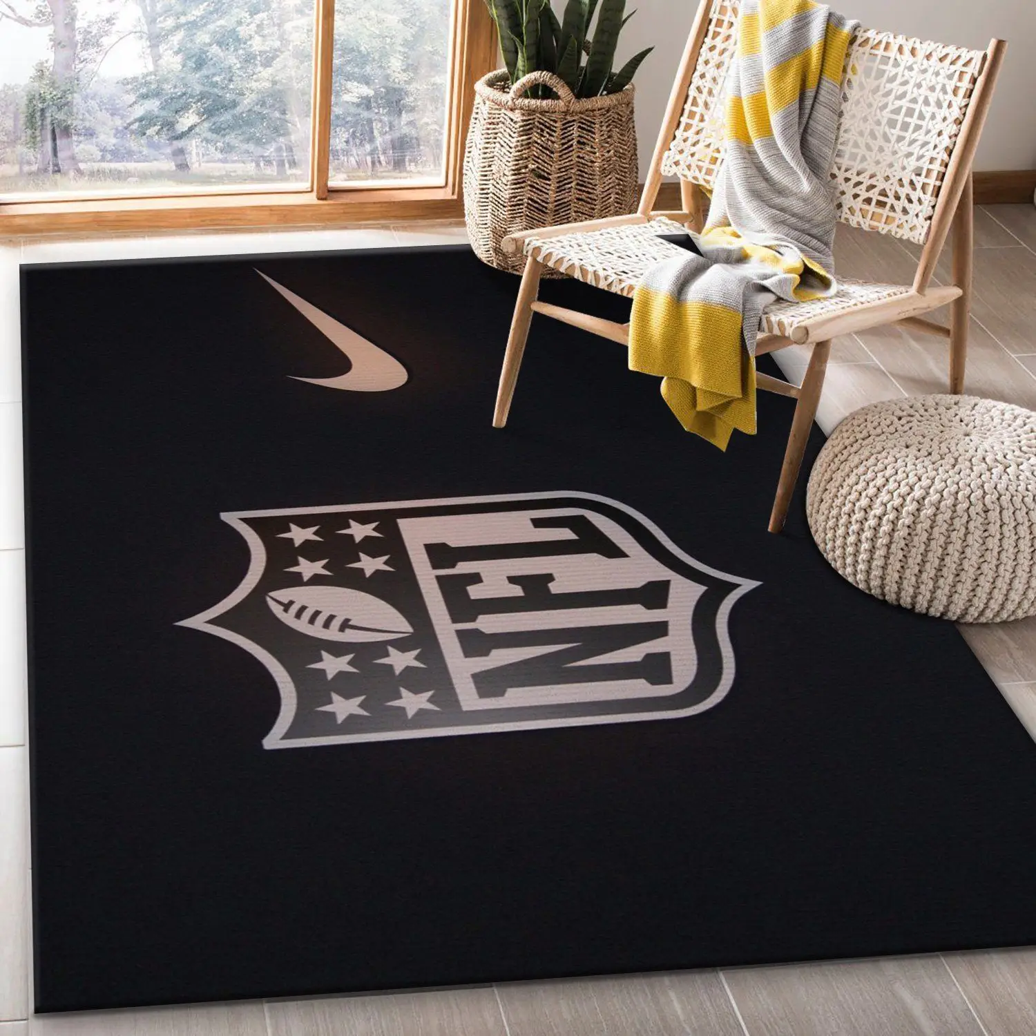 Nike Ft Nfl Area Rug Carpet