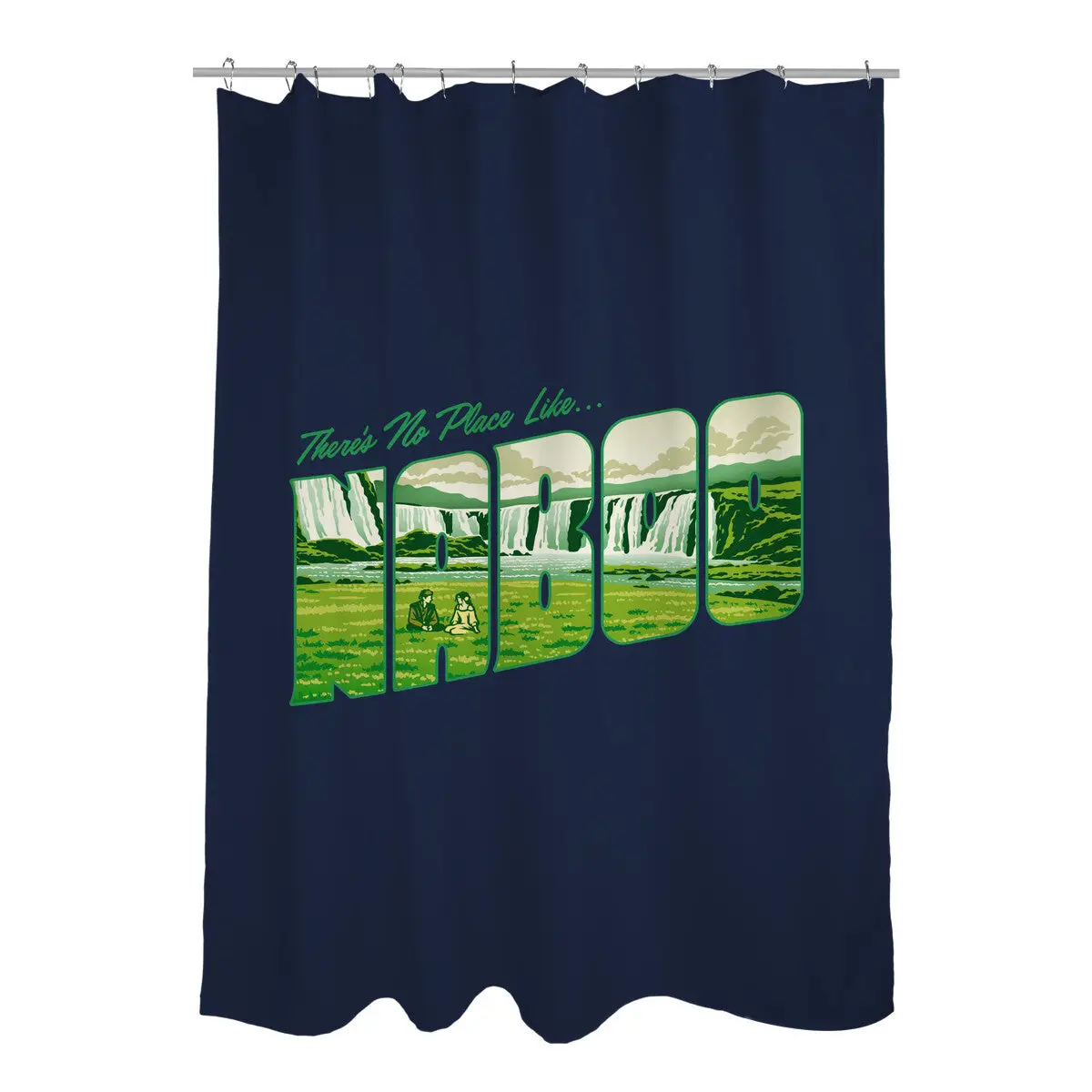 No Place Like Naboo Shower Curtains
