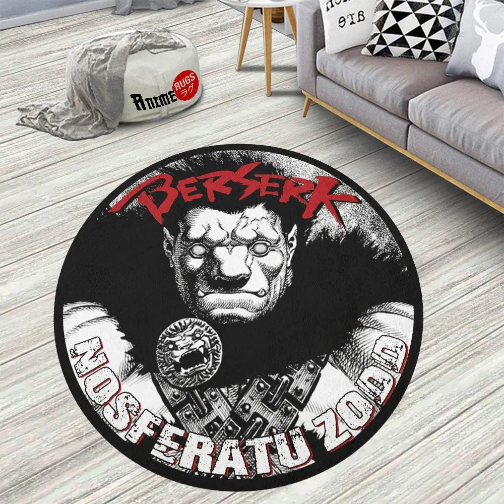 Nosferatu Zodd Round Rug Custom Berserk
