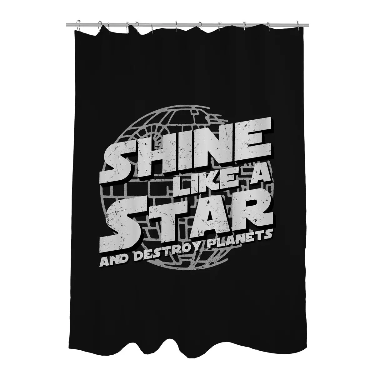 Not A Star Shower Curtains