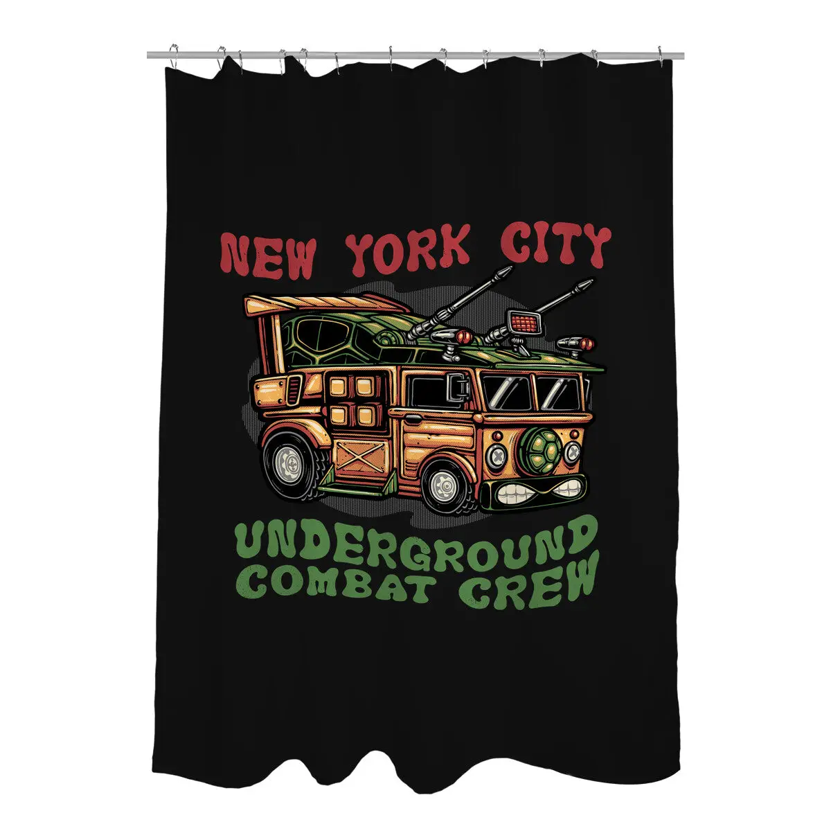 NYC Underground Shower Curtains