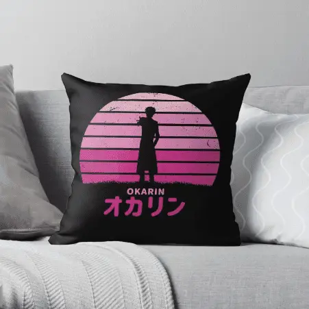 Okarin Cushion For Anime Steins Gate Fans