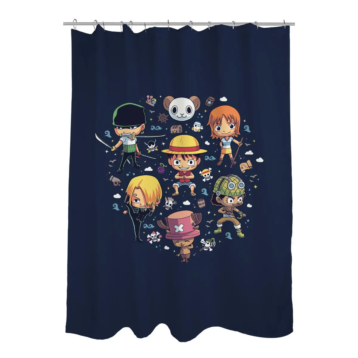 On The Cruise Shower Curtains