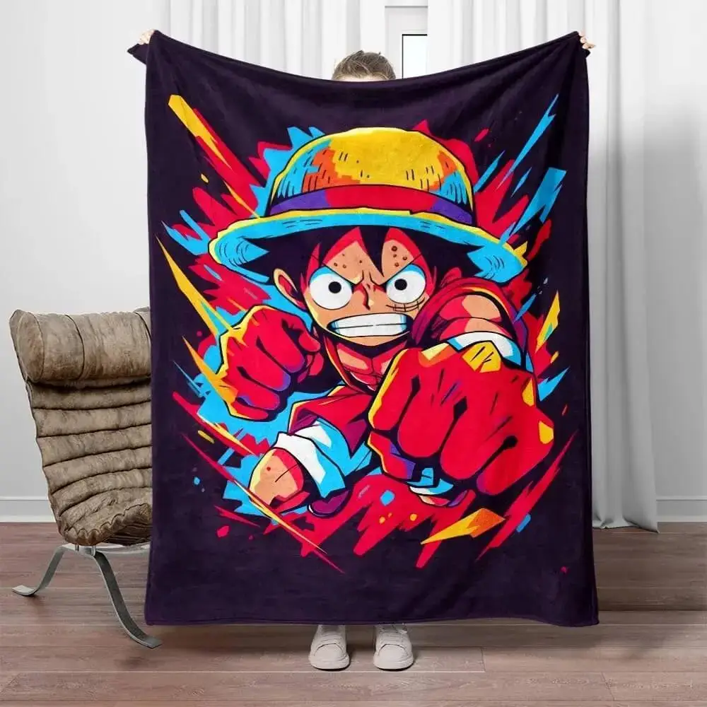 One Piece Anime Luffy Quilt Blanket
