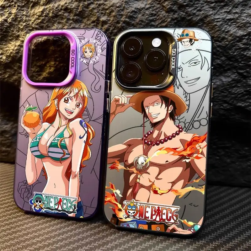 ONE PIECE Couple Anime Phone Case iPhone Cover | Nami | Ace