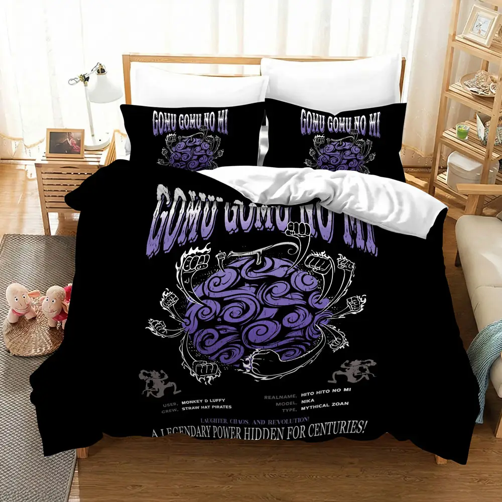 One Piece Gomu Gomu no Mi Devil Fruit Bed Set