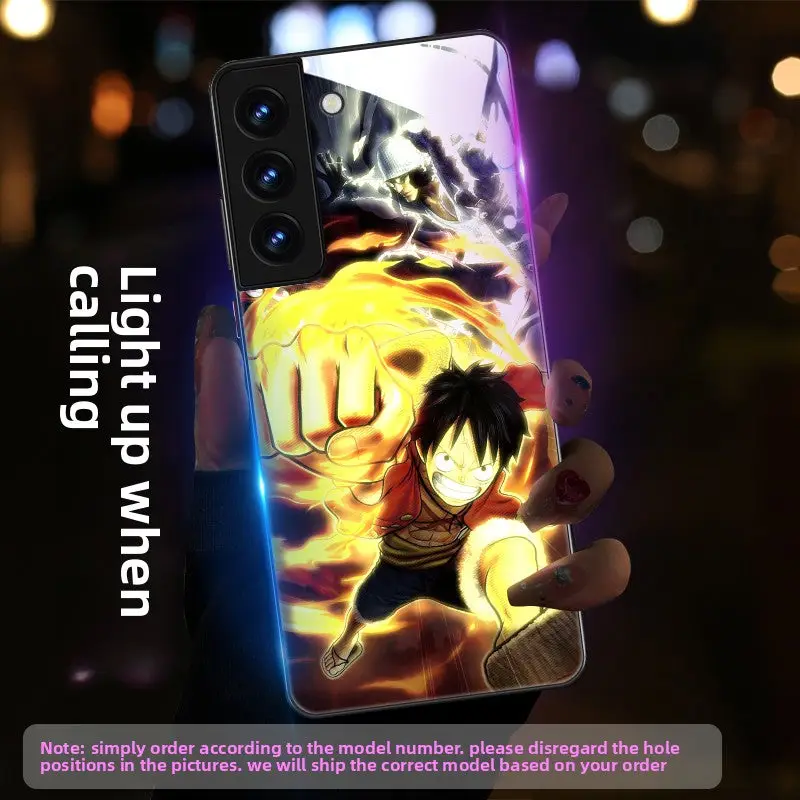 One Piece Incoming Call Light-Up LED Phone Case for Samsung