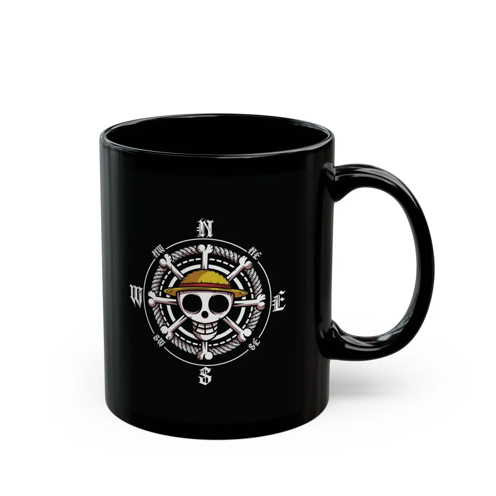 One Piece Mug 11oz Black