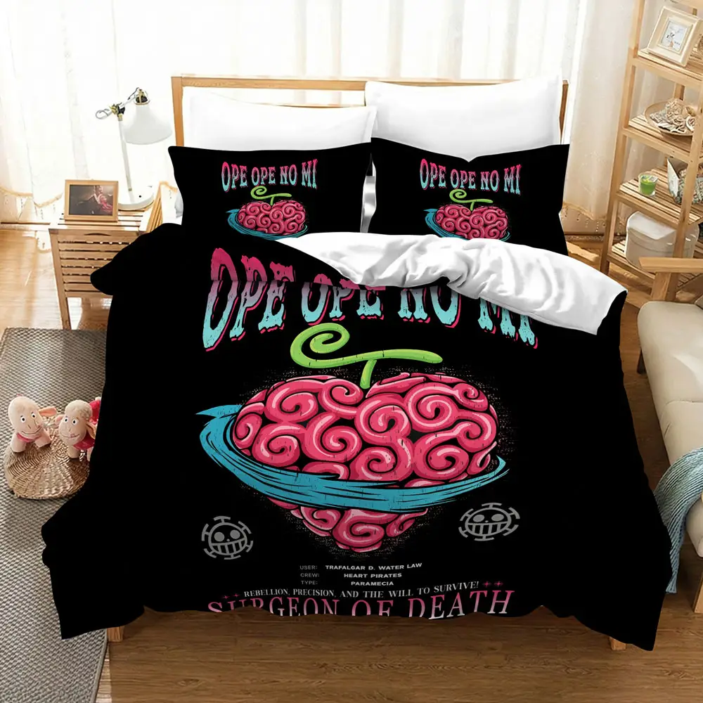 One Piece Ope Ope no Mi Devil Fruit Bed Set