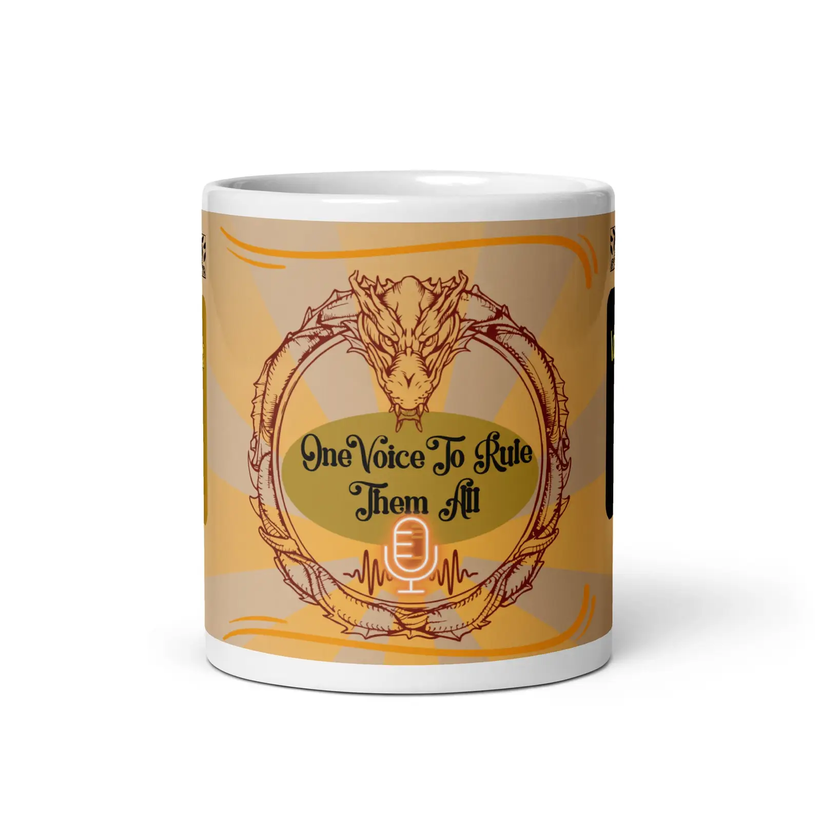 One Voice To Rule Them All: Dragon: Classic Ceramic Mug: Specialized Design