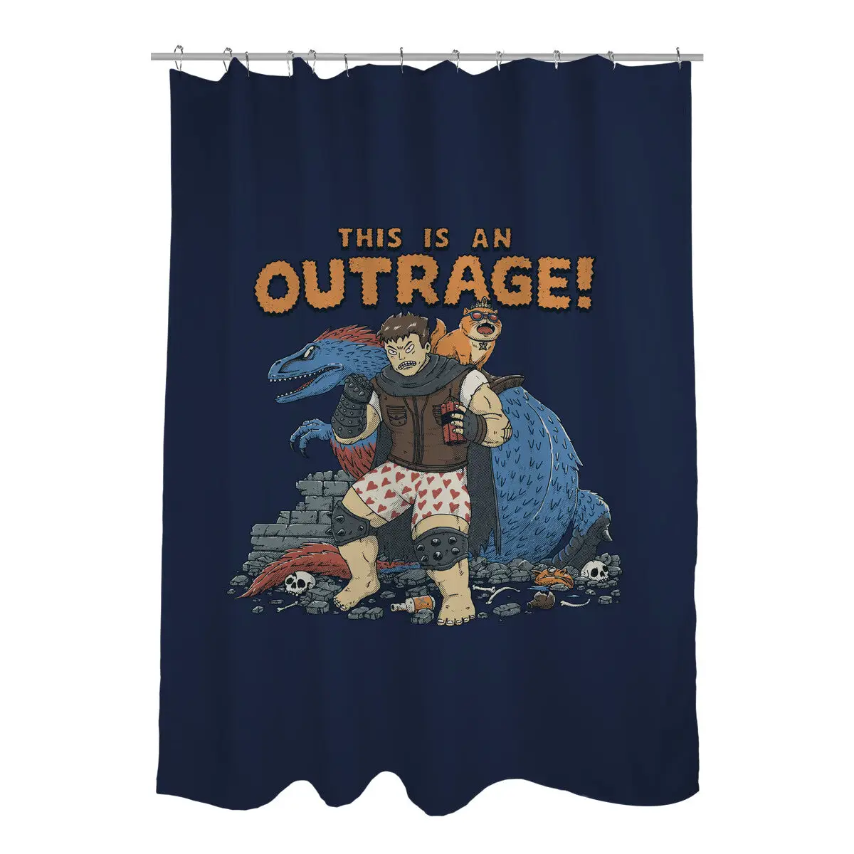Outrage Shower Curtains