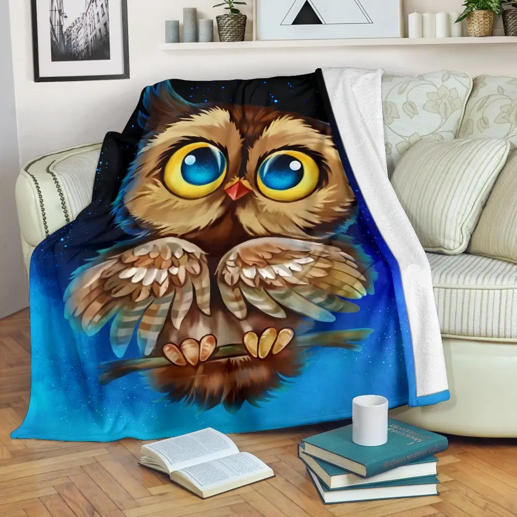Owl Night 2022 Blanket