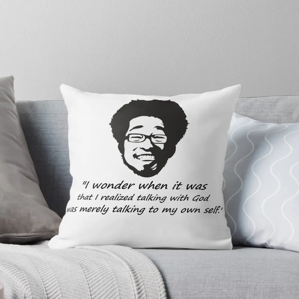 Oyasumi Punpun Afro God Throw Pillow
