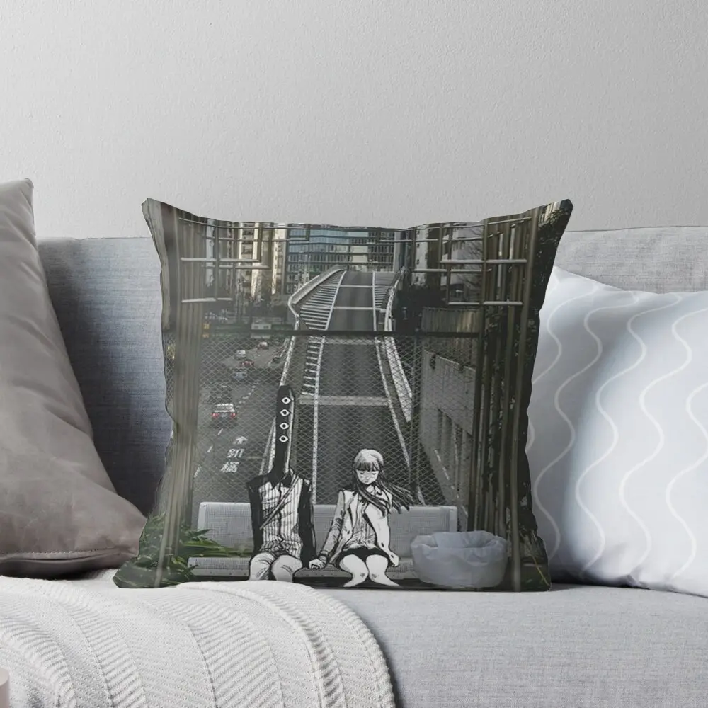 Oyasumi Punpun Melancholy Days Throw Pillow