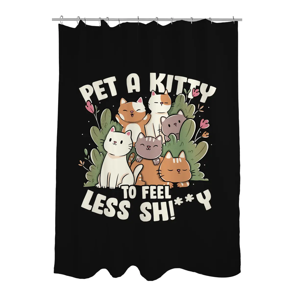 Pet A Kitty Shower Curtains