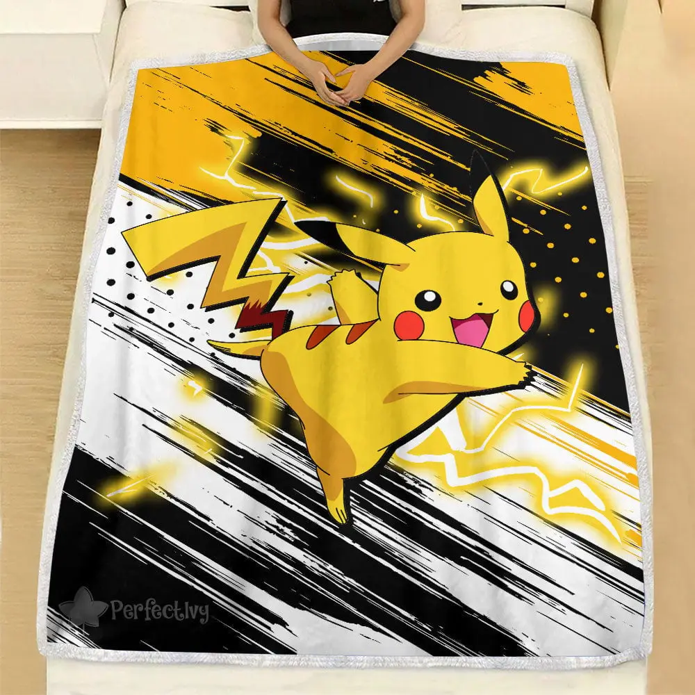 Pikachu Blanket Custom Anime