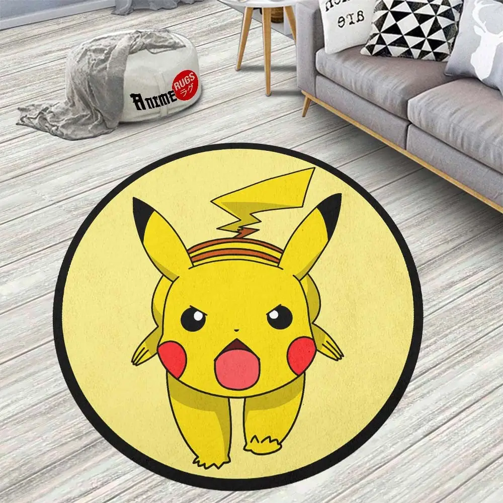 Pikachu Round Rugs