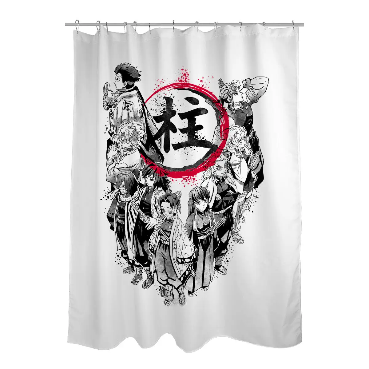 Pillars Shower Curtains