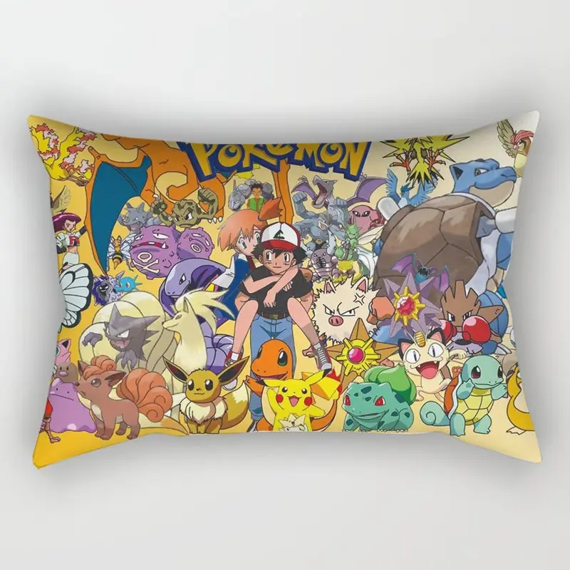 Pillow Pokémon Dresseurs et Armée Pokémons 