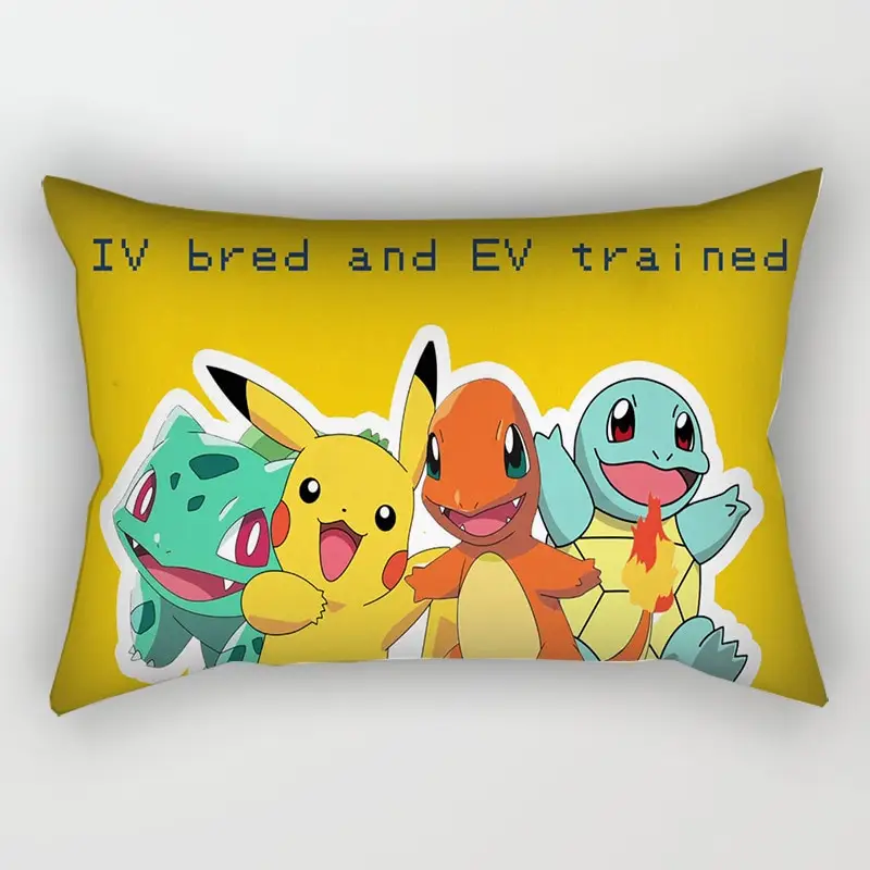 Pillow Pokémon Groupe Heureux 