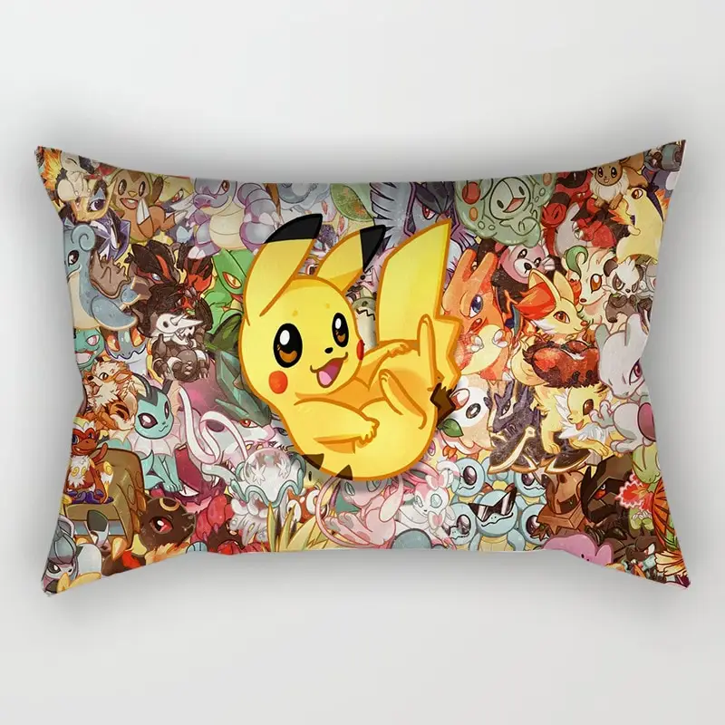 Pillow Pokémon Style Bande Dessinée 