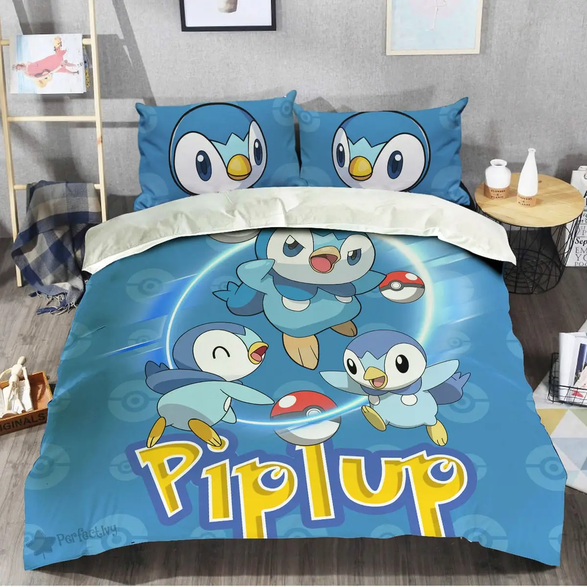 Piplup Bedding Set Custom