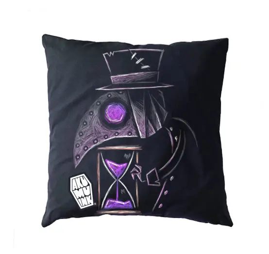 Plague Seeker II: Running Out of Time Pillow Cushion