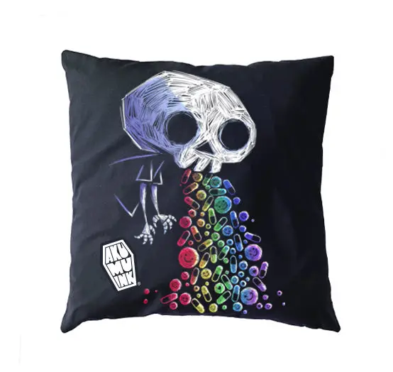Poison Candy Pillow Cushion