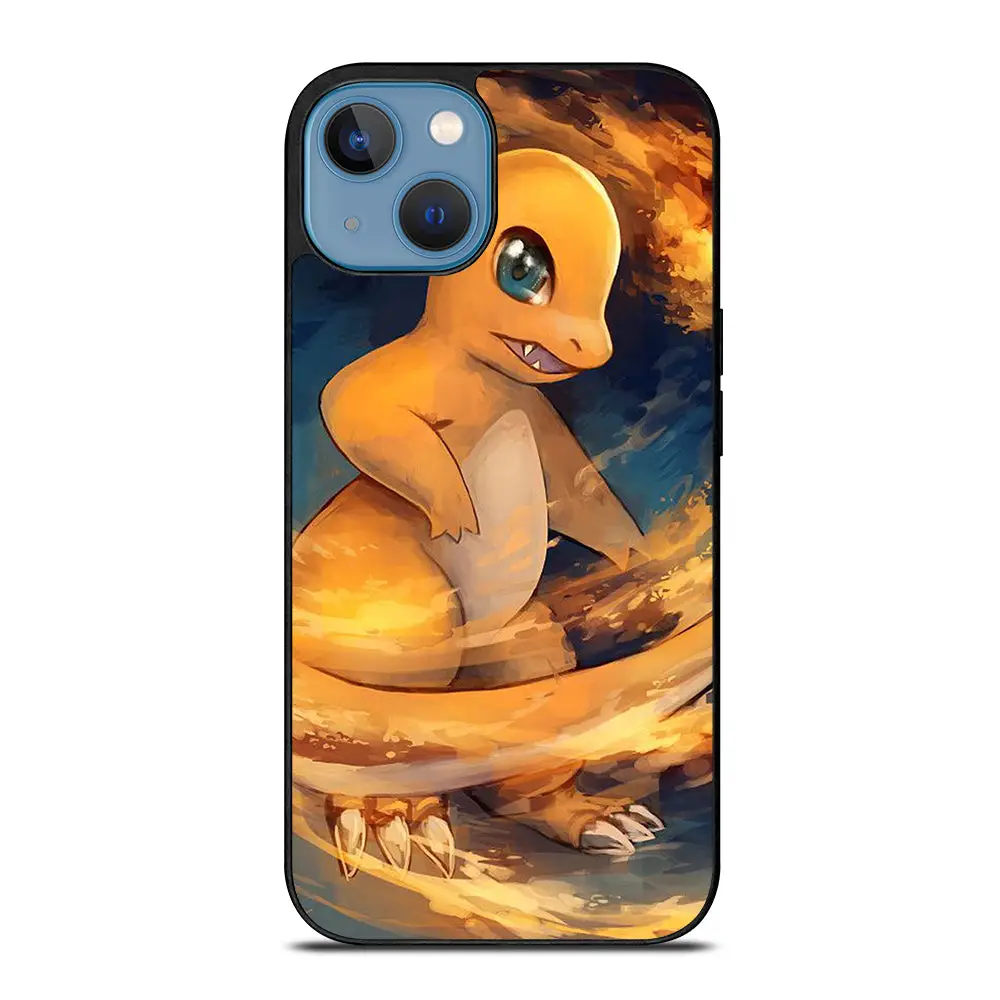 POKEMON ANIME CHARMANDER ART iPhone 13 Case Cover