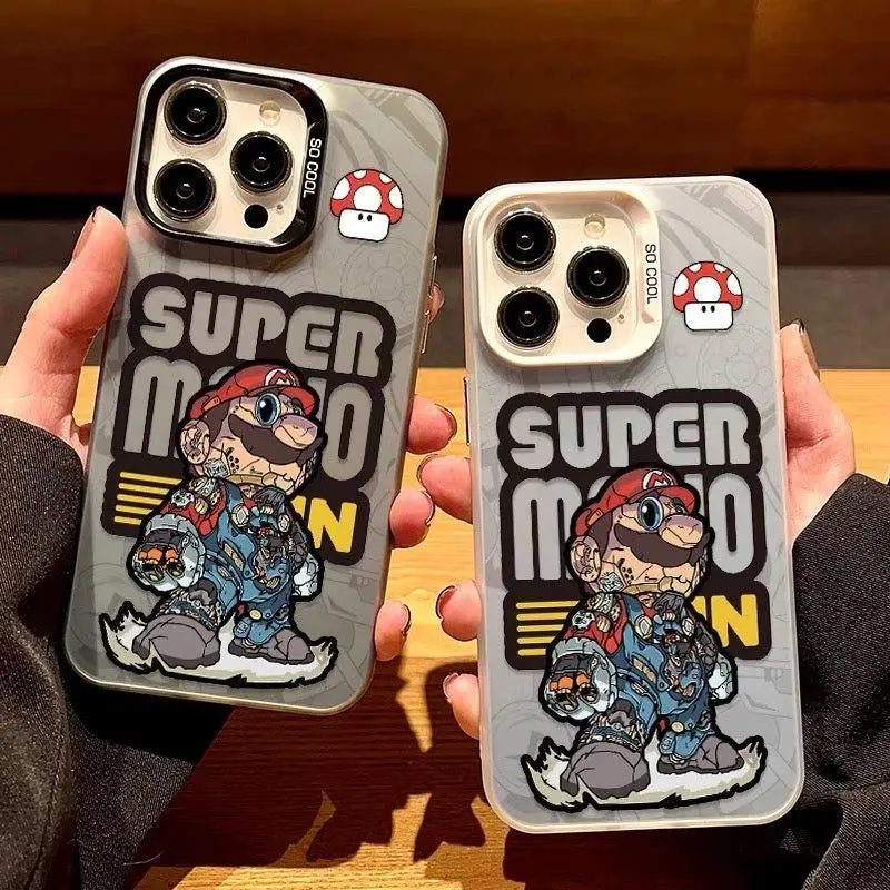 Pokemon Mario iPhone Case Laser Style