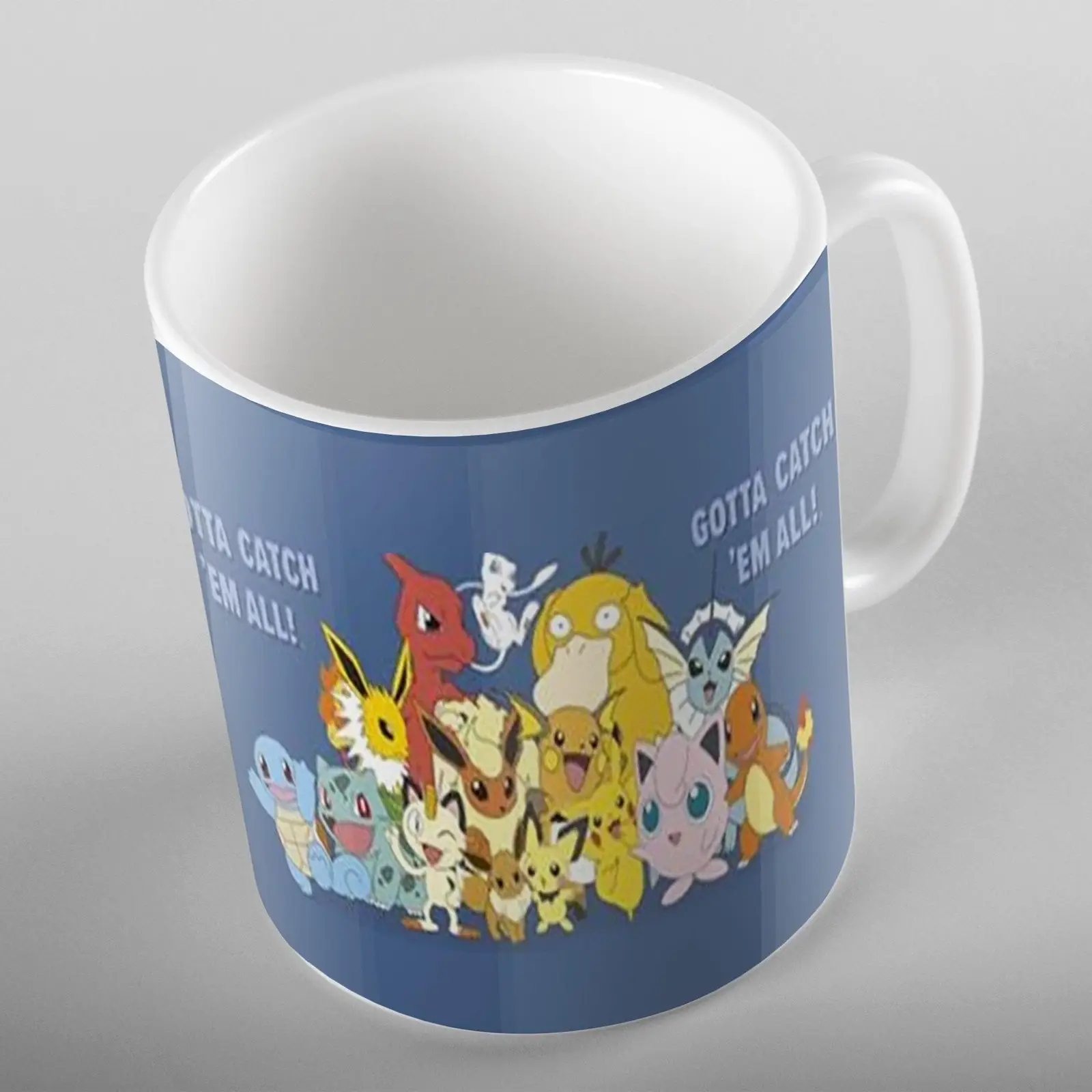 Pokemon Squad Mug For Anime Fans