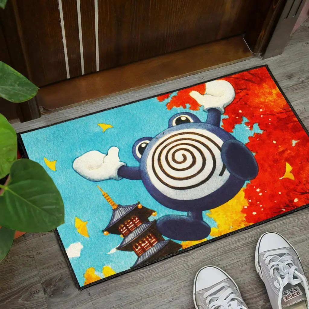 Poliwhirl Japan Anime Doormat
