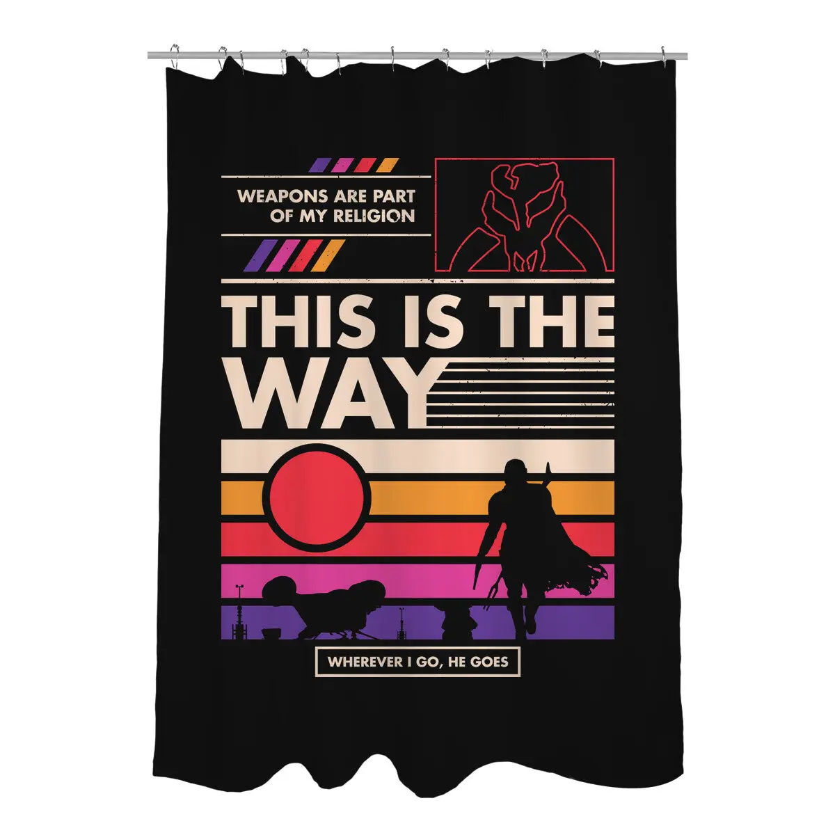 Prime Neon Shower Curtains