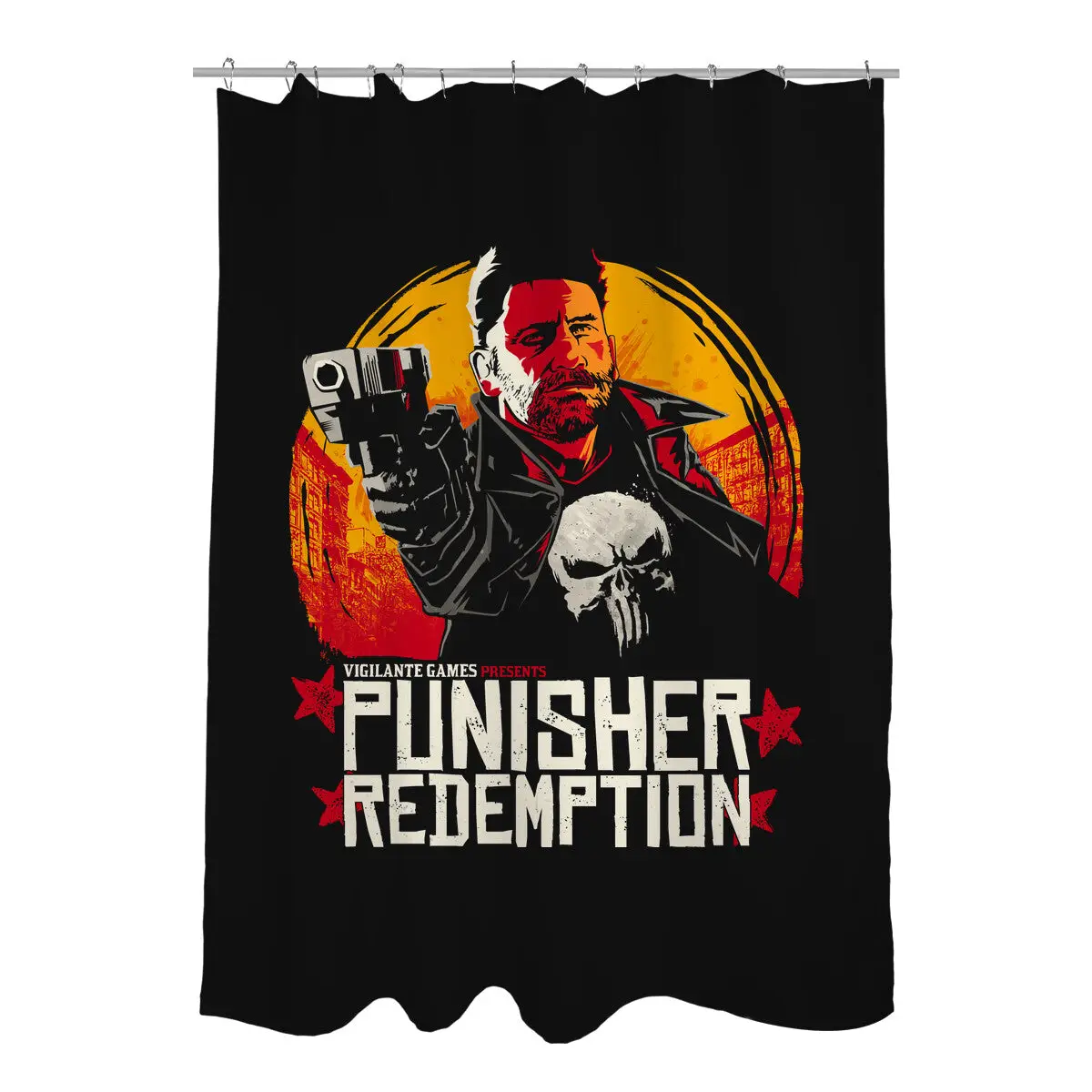 Punisher Redemption Shower Curtains