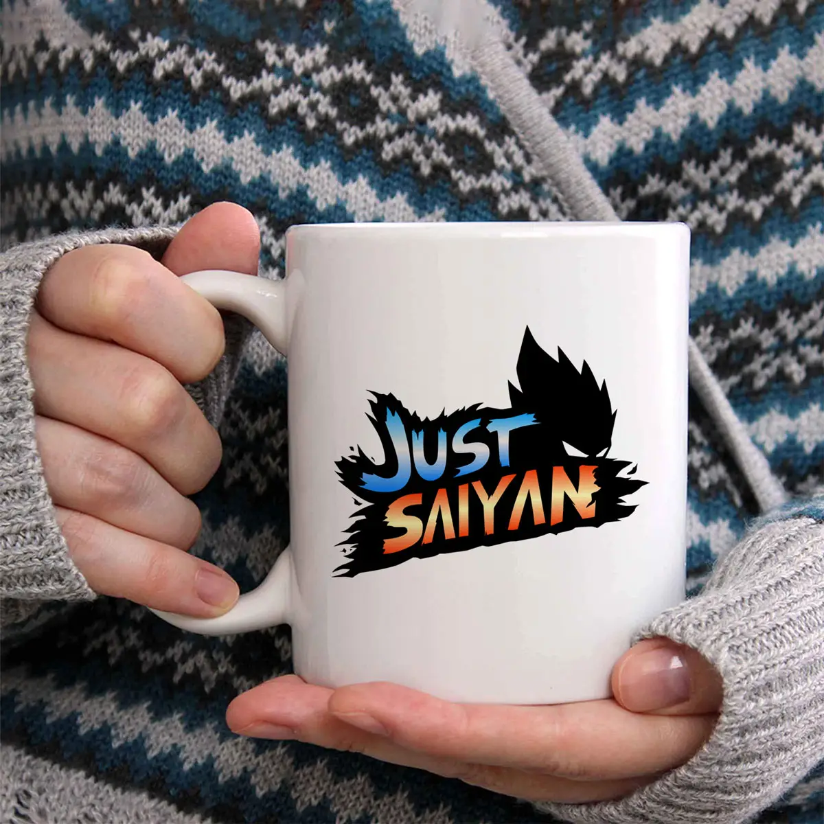 Quote Funny Just Saiyan Dragon Ball Z Mug