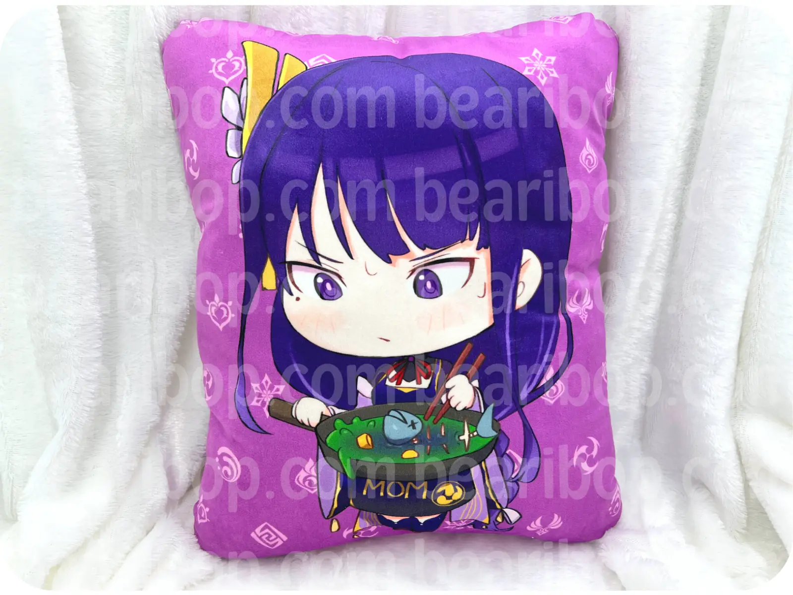 Raiden Shogun Pillow