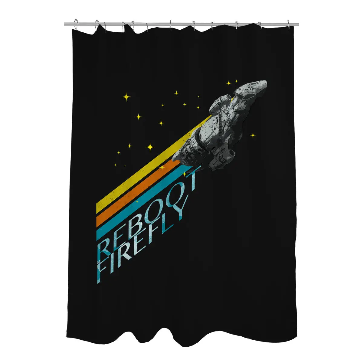 Reboot Firefly Shower Curtains