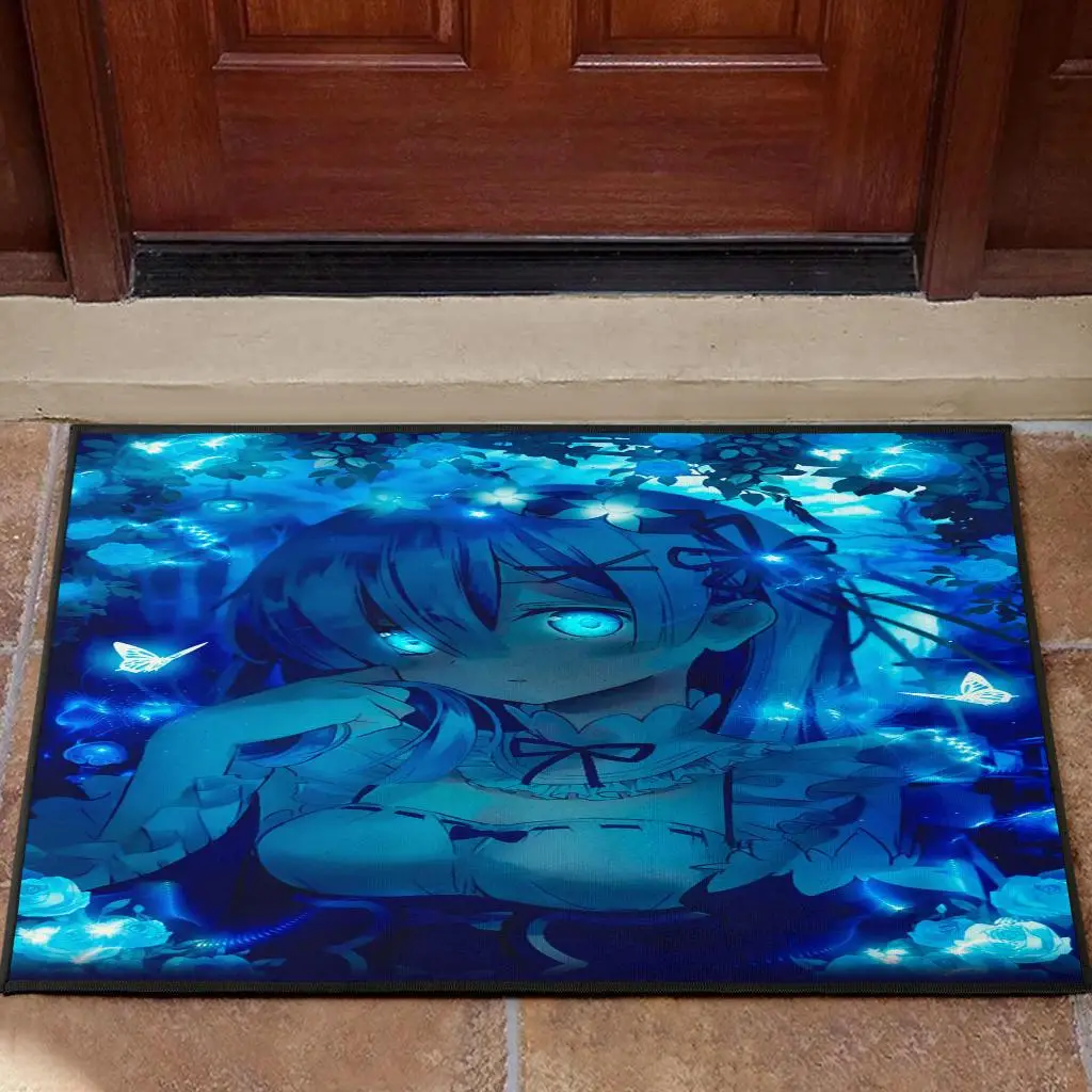 Rem Anime Girl Doormat