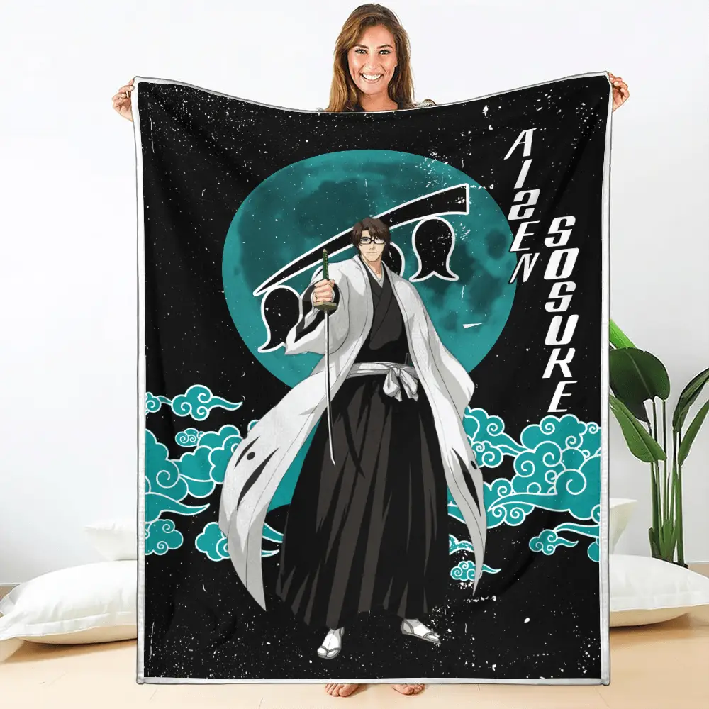 Renji Abarai Blanket Moon Style Custom Bleach Anime